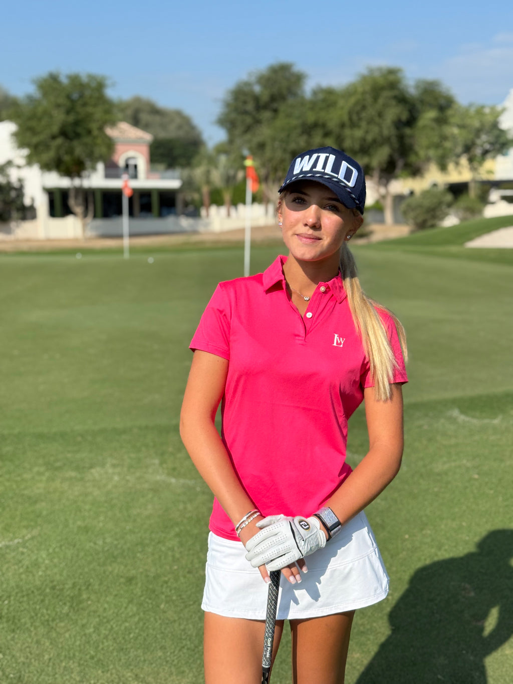 The Pink House Kids Golf Shirt - Loch Wild