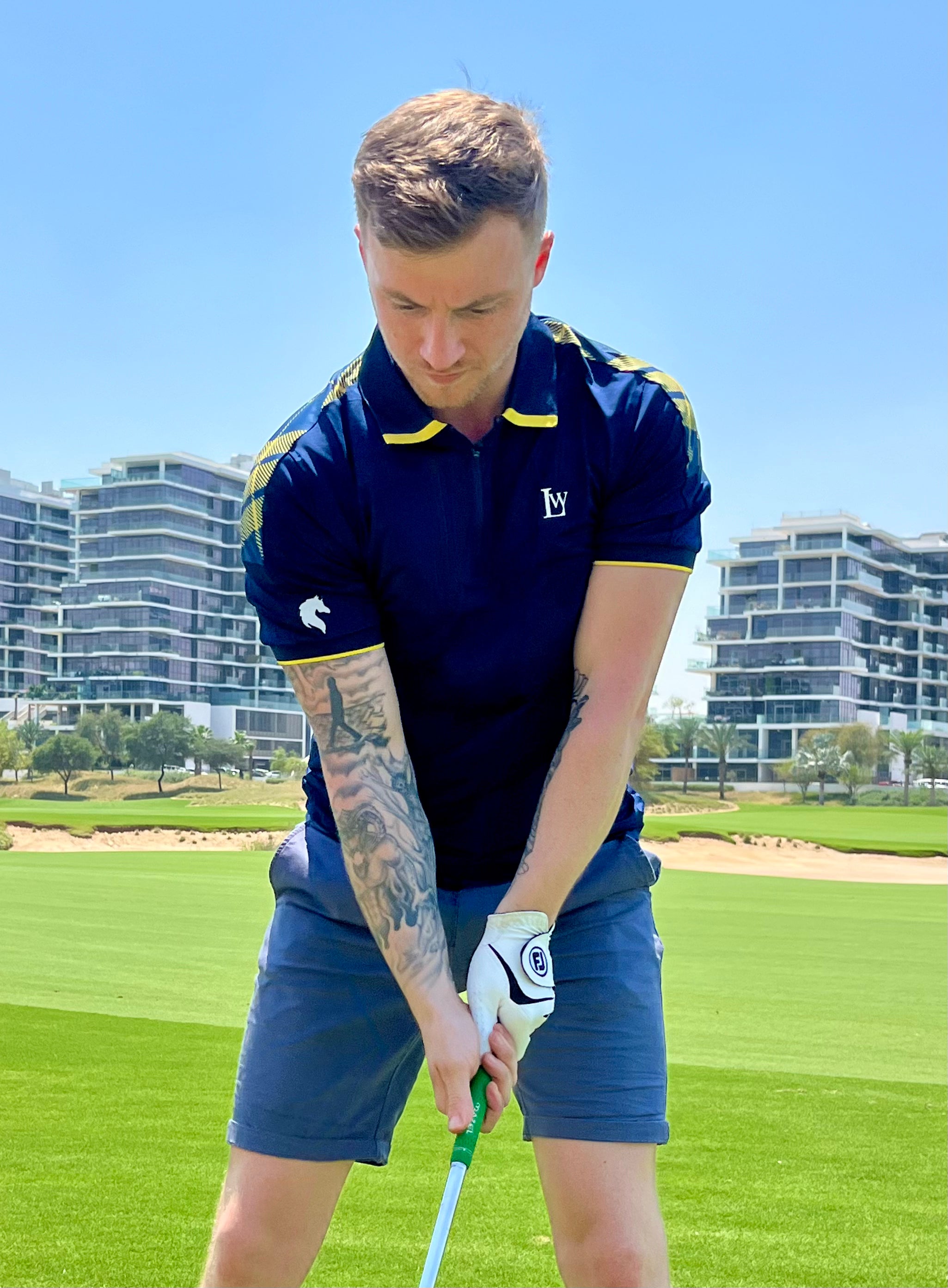 Loch Lomond Men's Golf Shirt - Loch Wild