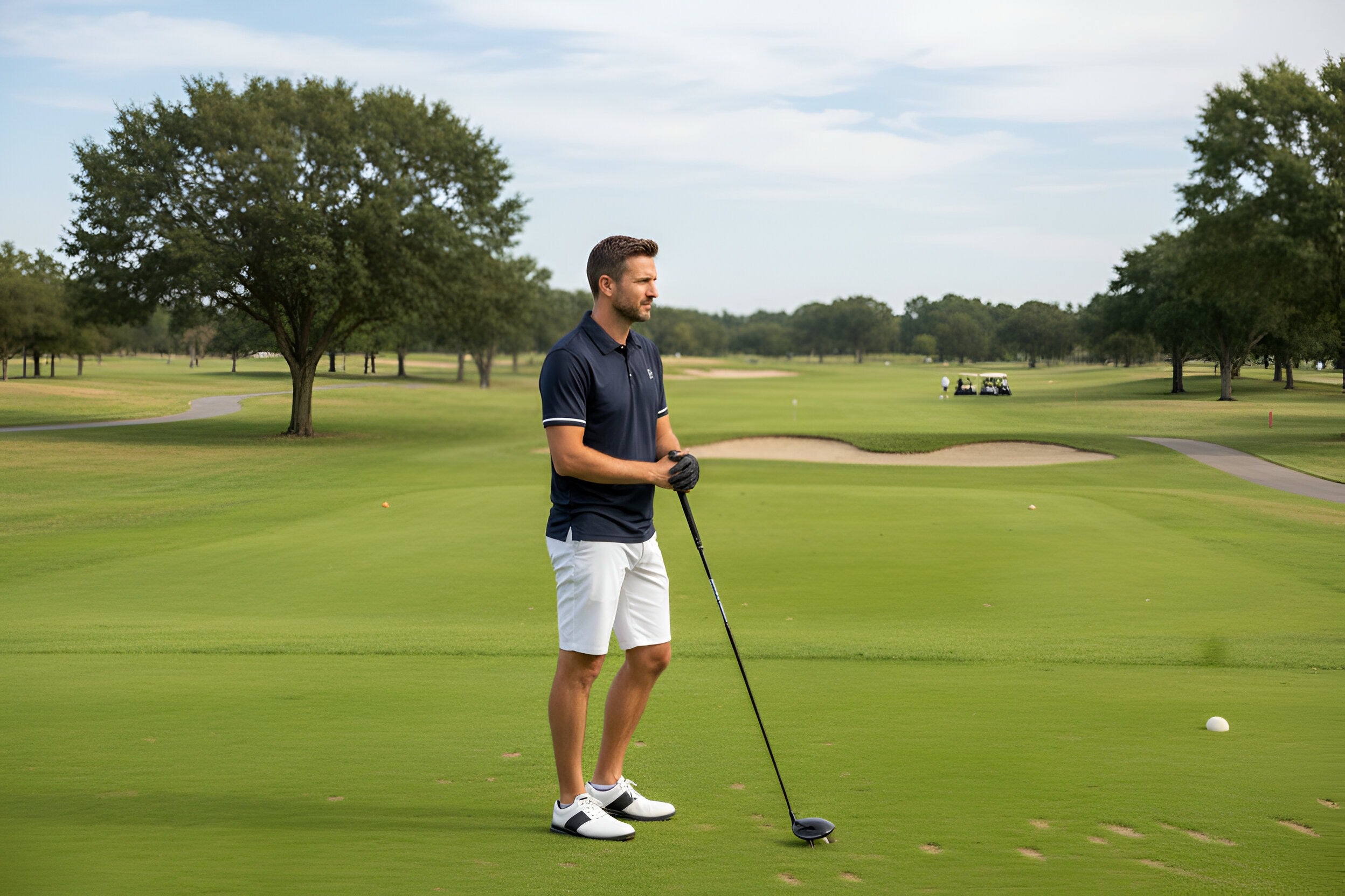 St Andrew’s Men’s Golf Shirt — Loch Wild