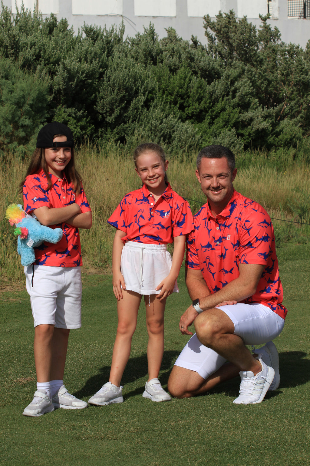 Moray Firth Kids Golf Shirt - Loch Wild