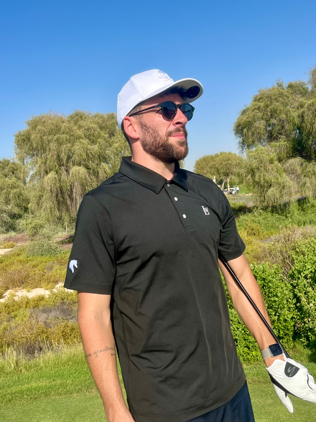 Castle Black Men's Golf Shirt - Loch Wild
