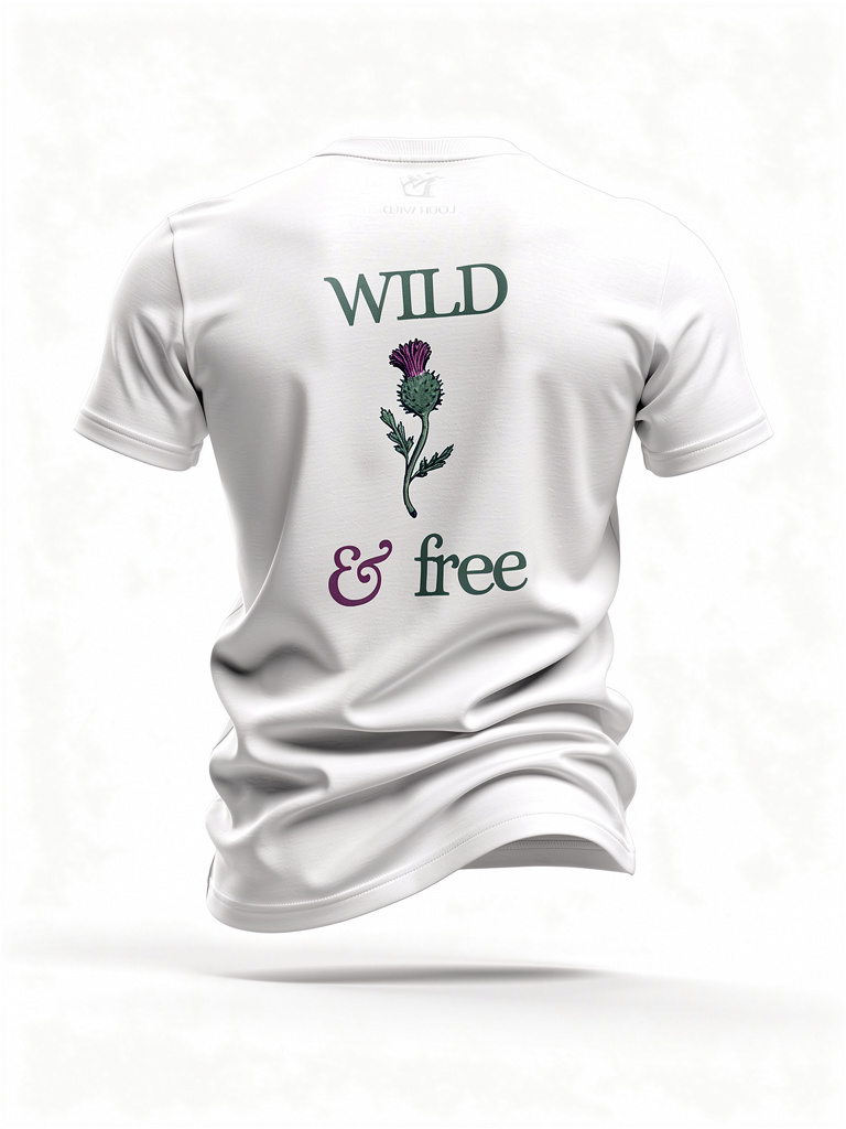 The Thistle Unisex Casual T-Shirt — Loch Wild