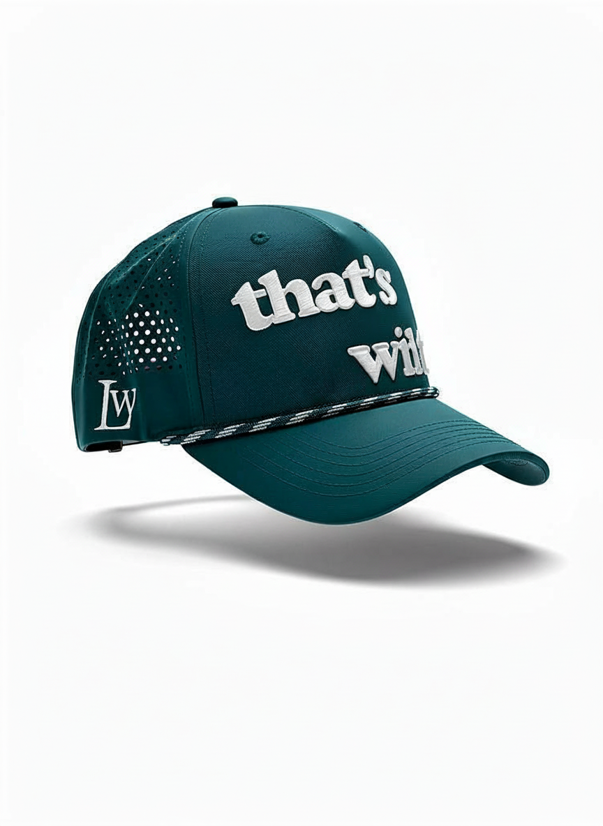 'That's Wild' Cap (Forest Green) Unisex - Loch Wild