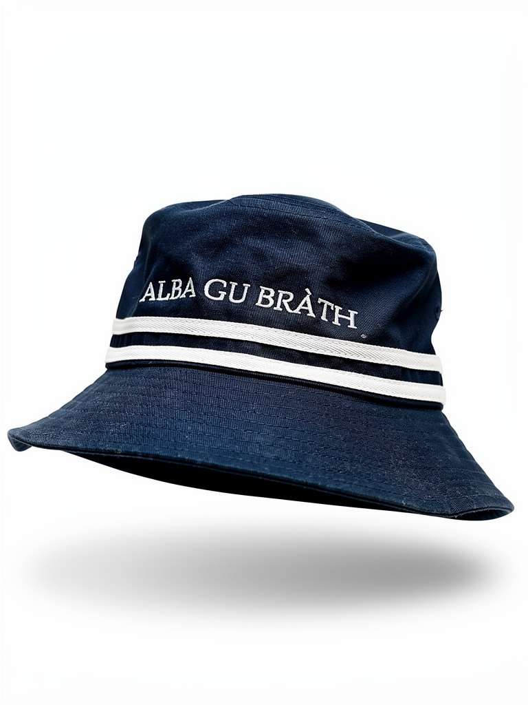 Alba gu bràth Bucket Hat Navy (Unisex) - Loch Wild